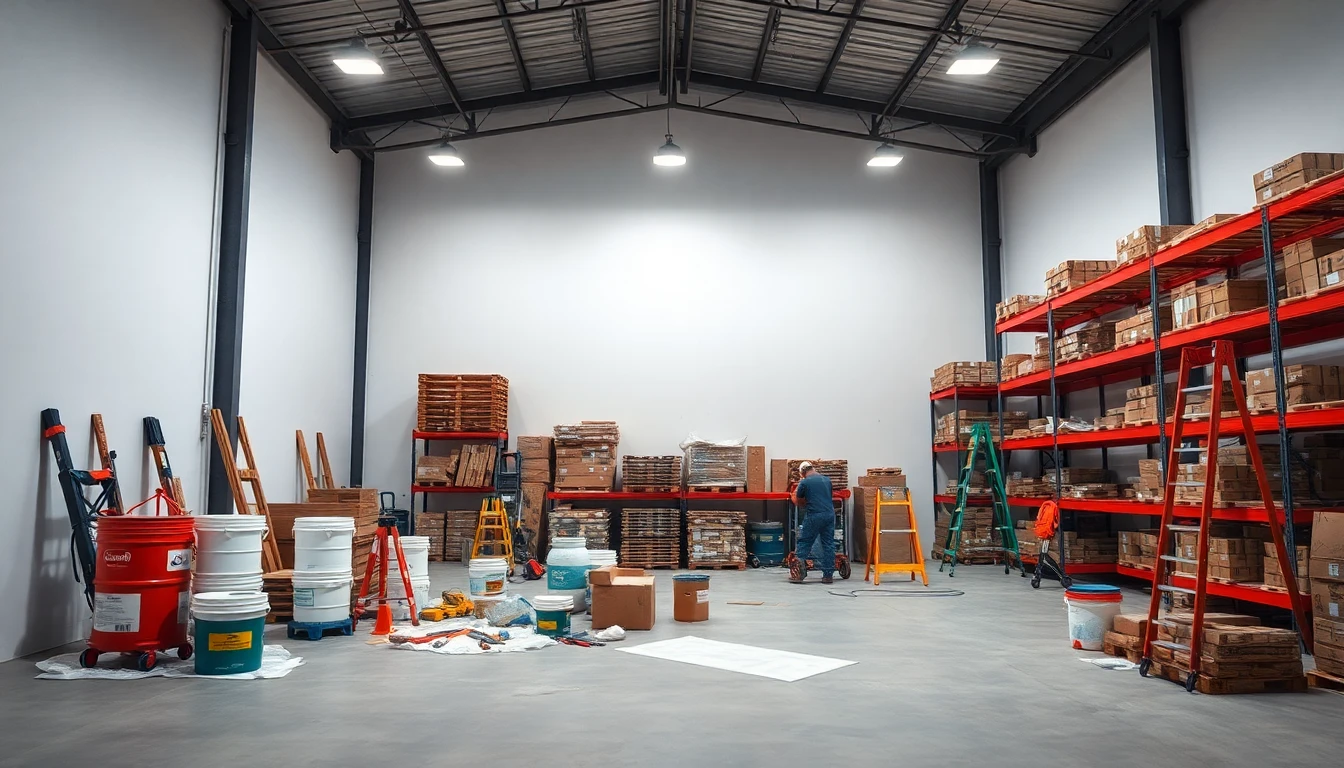 Warehouse Painting